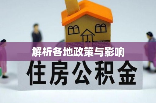 马尾解析各地政策与影响